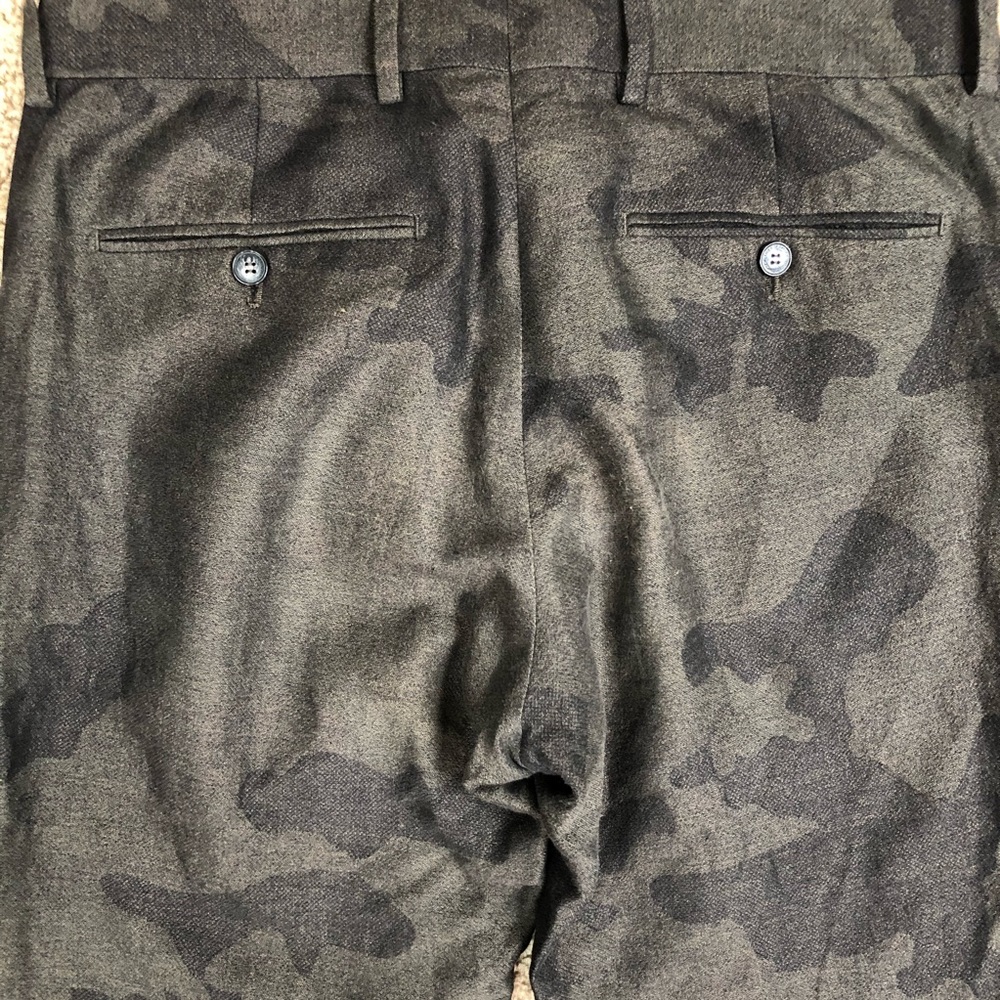 Tiger of Sweden Gordon Camouflage Wool Trousers - Picture 8 of 10